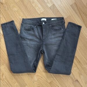 Jessica Simpson Women's Gray High Rise Skinny Jeans sz 10/30
